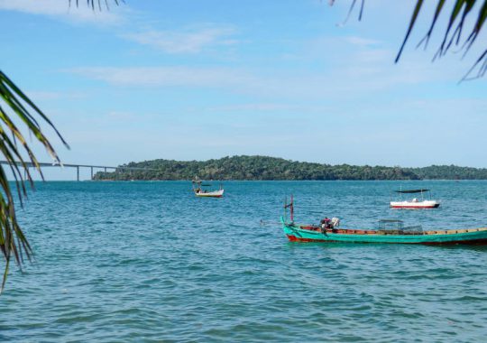 La ville de Sihanoukville au Cambodge